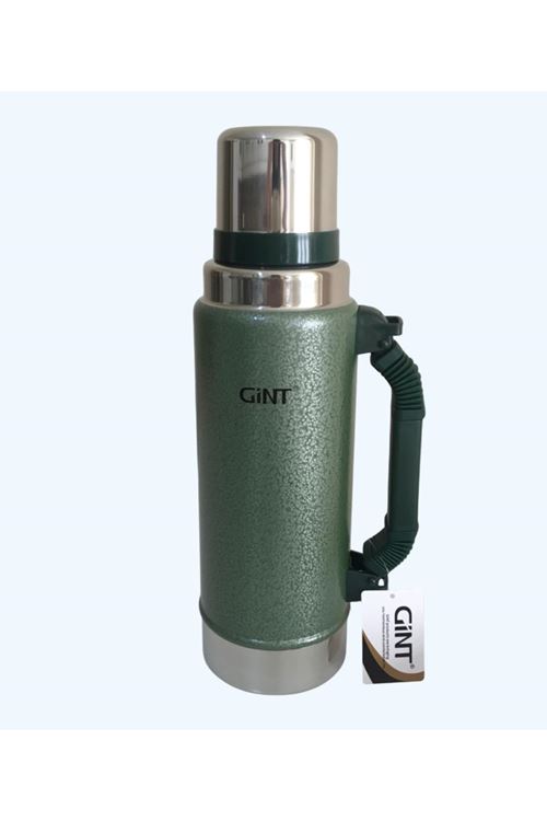 Gint Termos Stainless Steel 24 Saat Sıcak 12 Saat Soğuk 1.25 Litre Yeşil